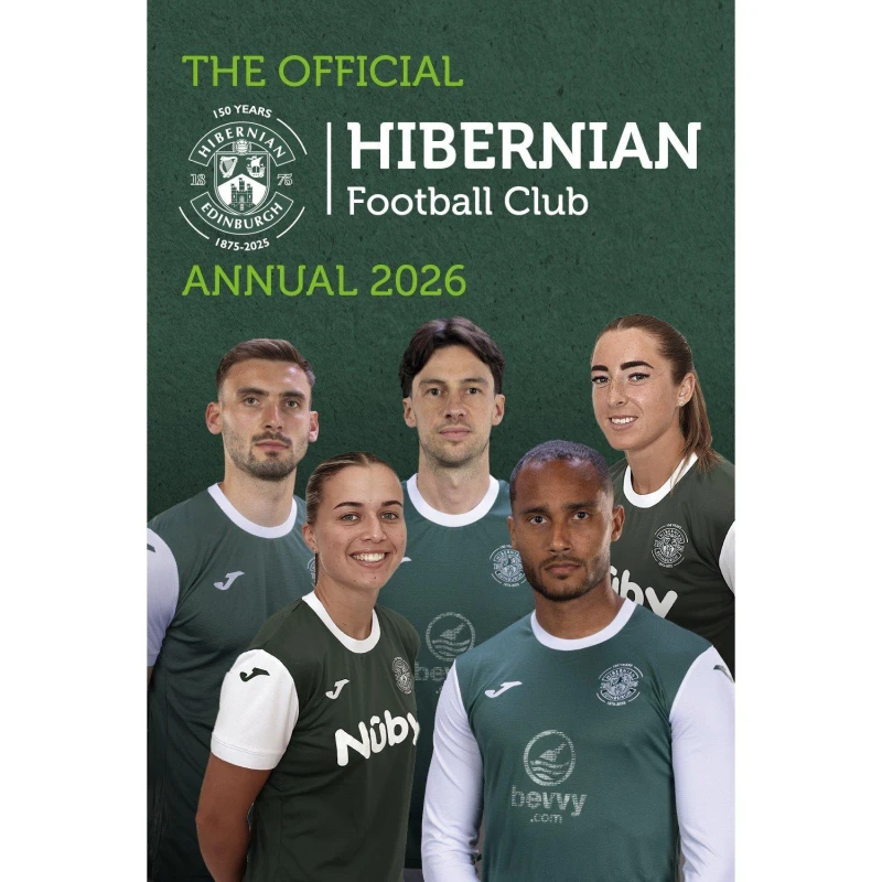 Image of Hibernian FC Hibernian Annual 2026 Multi unisex 190 X 285m