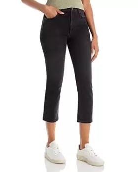 image of Agolde Riley High Rise Cropped Straight Leg Jeans in Panoramic