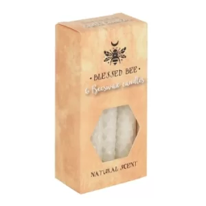 Image of Pack of 6 White Beeswax Spell Candles