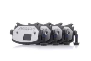 Image of ZIMMERMANN Brake pad set VW,AUDI,SKODA 23914.970.1 1K0698451B,1K0698451E,1K0698451G 1K0698451K,4F0698451D,8E0698451F,8E0698451J,8E0698451M,1K0698451E