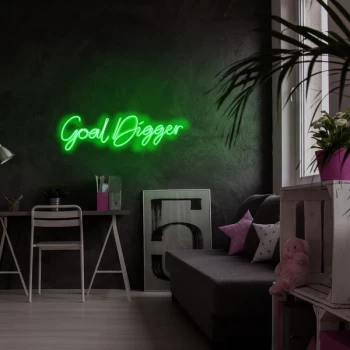 Image of Goal Digger - Green Green Wall Lamp
