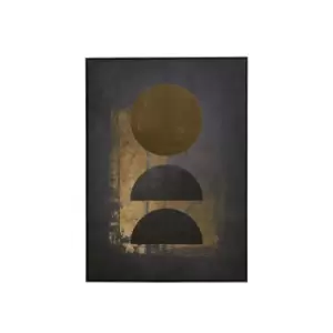 Image of Astratto Gold Foil Canvas Artwork
