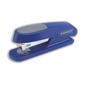 image of Rapesco Stingray R7 Stapler Blue Half Strip 20 Sheets