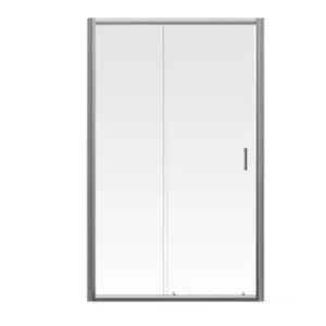 Image of Aqualux Framed 8 Sliding Shower Door (1600X2000mm) - Clear Glass