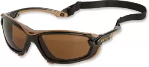 image of Carhartt Toccoa Safety Glasses, brown, brown, Size One Size