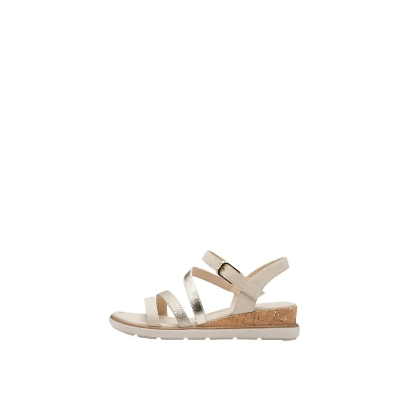 Image of tamaris Wedge and platform sandals For Her Tamaris Touch-It Blanc Female 37