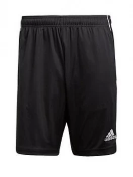 image of adidas Mens Core 18 Short, Black Size M Men