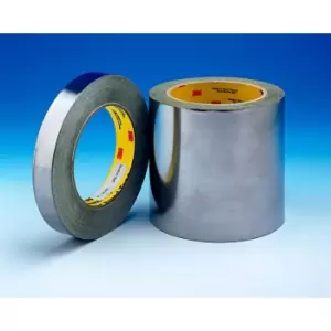 Image of 3M Lead Foil Tape 420, Silver, 12.7mm x 33 m, 0.17 mm