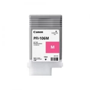 Image of Canon PFI106M Magenta Ink