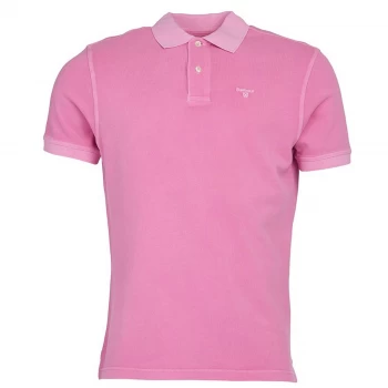 Image of Barbour Mens Washed Sports Polo Medium