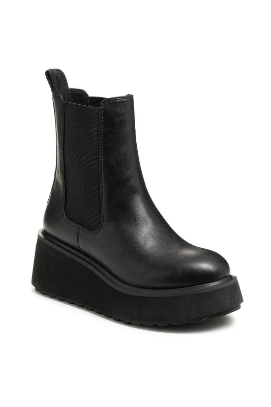 Image of Rocket Dog Heyday All Black Platform Chelsea Boot