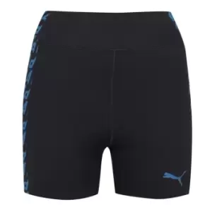 image of Puma Long Shaping Boxers Ladies - Blue