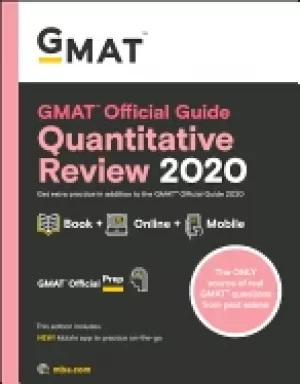 Image of gmat official guide 2020 quantitative review book online question bank