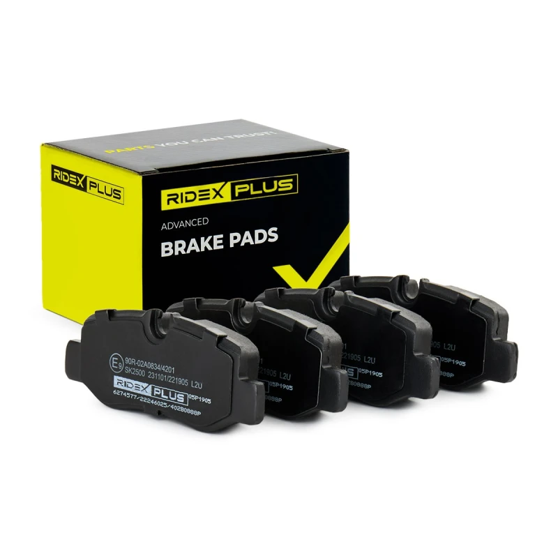 Image of RIDEX PLUS Brake pad set RIDEX PLUS 402B0888P