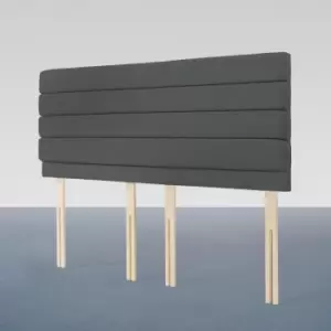 image of Airsprung 180Cm Super King Chelwood Linoso Charcoal Headboard