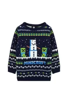 Image of Snowy Knitted Christmas Jumper