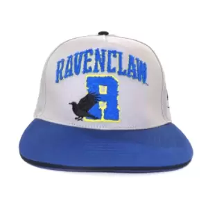 Image of Harry Potter Ravenclaw Snapback Cap (One Size) (Grey/Blue)