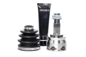 Image of RIDEX CV Joint Wheel Side 5J0208 Axle Joint,Joint Kit, drive shaft FORD,FIAT,KA (RU8),PANDA (169),500 (312),500 C (312)
