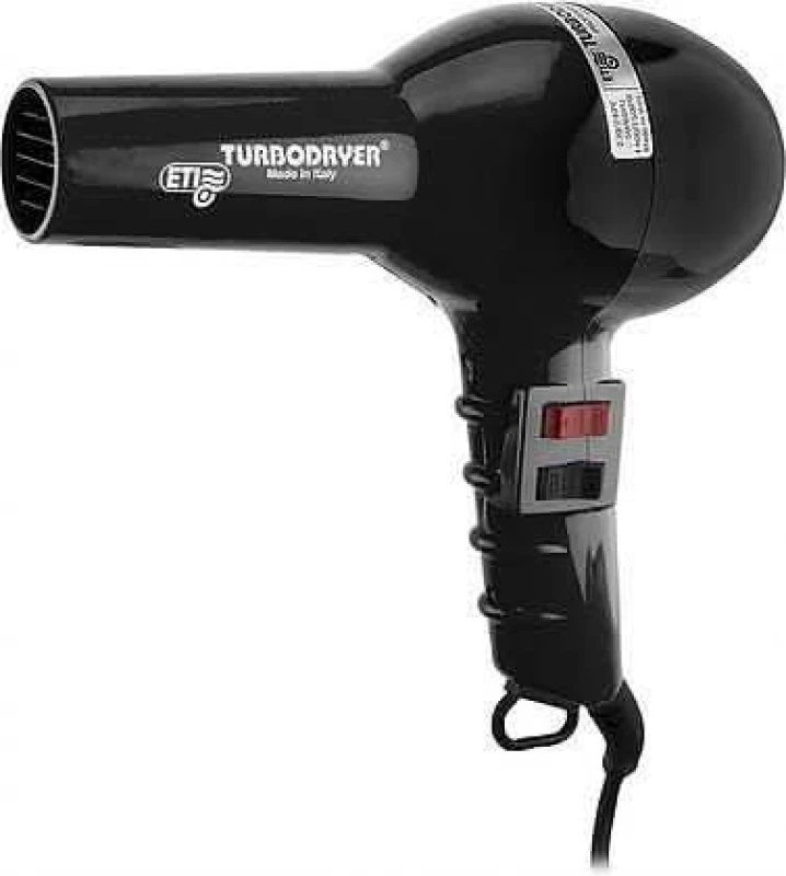 Image of Eti Turbodryer 2000 Professional Salon Hairdryer Black unisex
