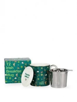 image of T2 Tea Iconic Irish Breakfast Mug With Infuser