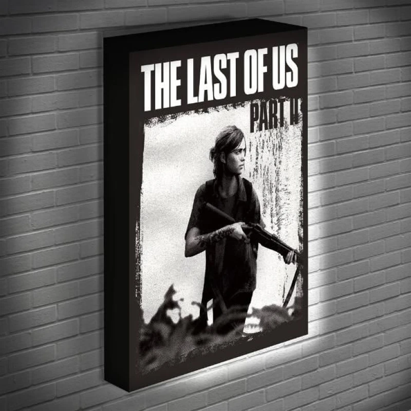 Image of The Last Of Us Light Up Canvas