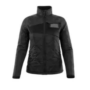 Image of Womens Water-repellent Thermal Jacket - Black - XXL