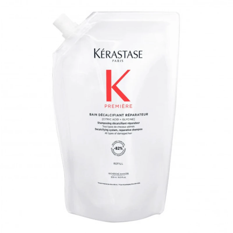 Image of Kerastase Premiere Bain Decalcifiant Reparateur Shampoo For Damaged Hair 500ml Refill