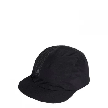 Image of adidas 4CMTE Four Panel RAIN. RDY Running Training Cycling - Black / Black / White