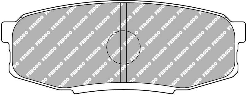Image of Brake pad set FERODO RACING FDSE4230