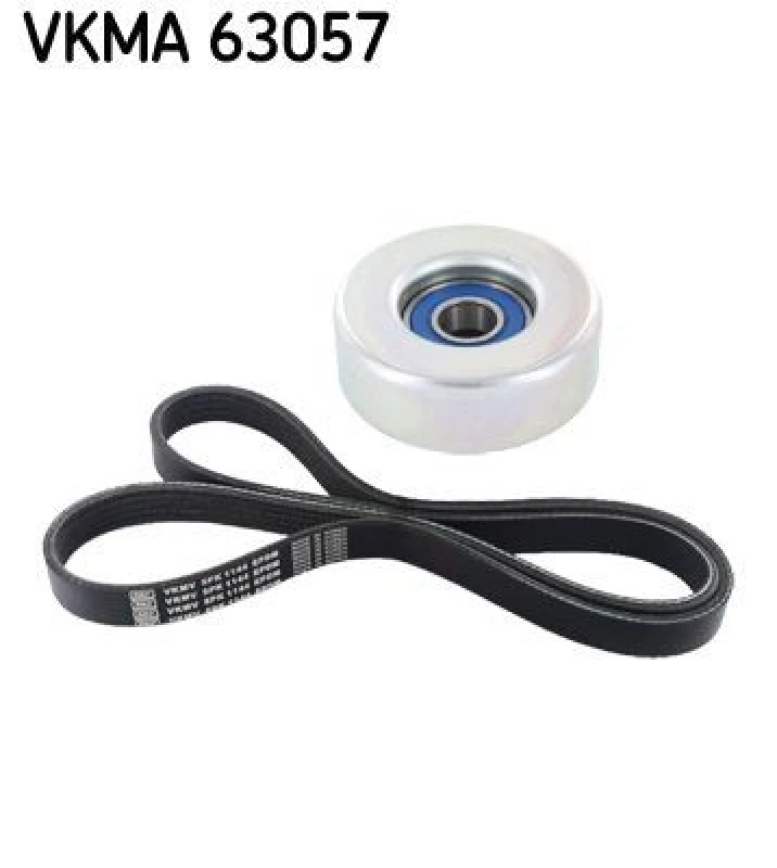 Image of SKF V-Ribbed Belt Set SKF VKMA 63057