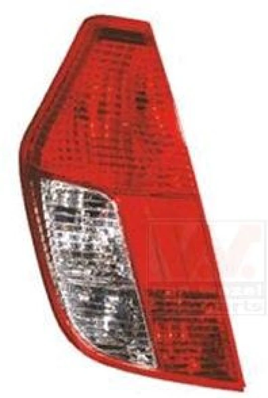 Image of VAN WEZEL 8208931 Rear light without bulb holder, Left Combination Rearlight (391)