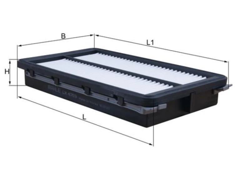 Image of Air filter MAHLE LX 4759