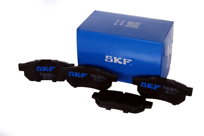 Image of SKF VKBP 90996 Brake pad set not prepared for wear warning indicator Brake Pad Set,disc brake (402)