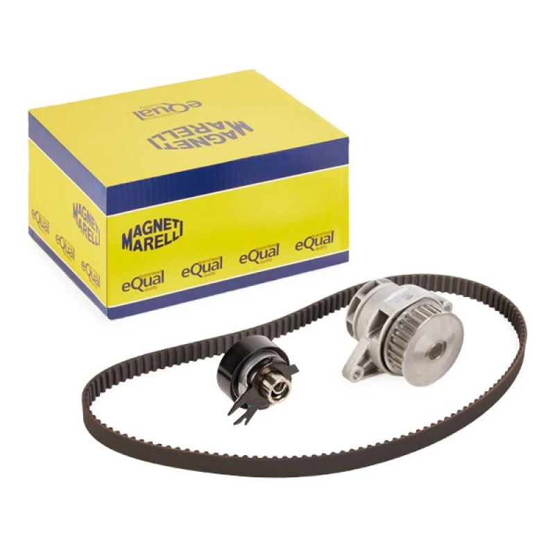 Image of MAGNETI MARELLI Water pump and timing belt kit MAGNETI MARELLI 132011160007