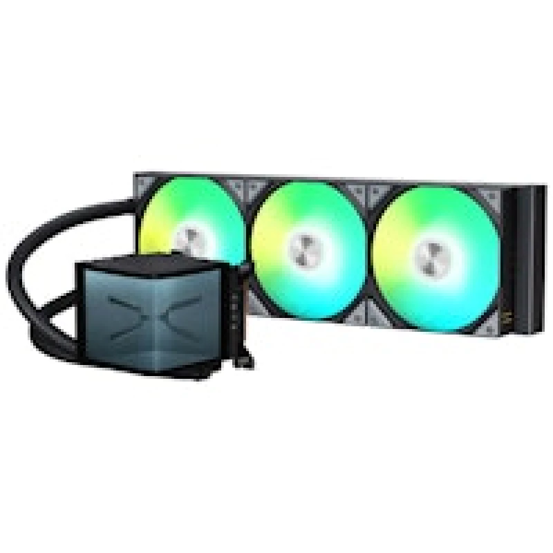 Image of TRYX PANORAMA 360 ARGB Black All In One CPU Cooler - 360mm V2