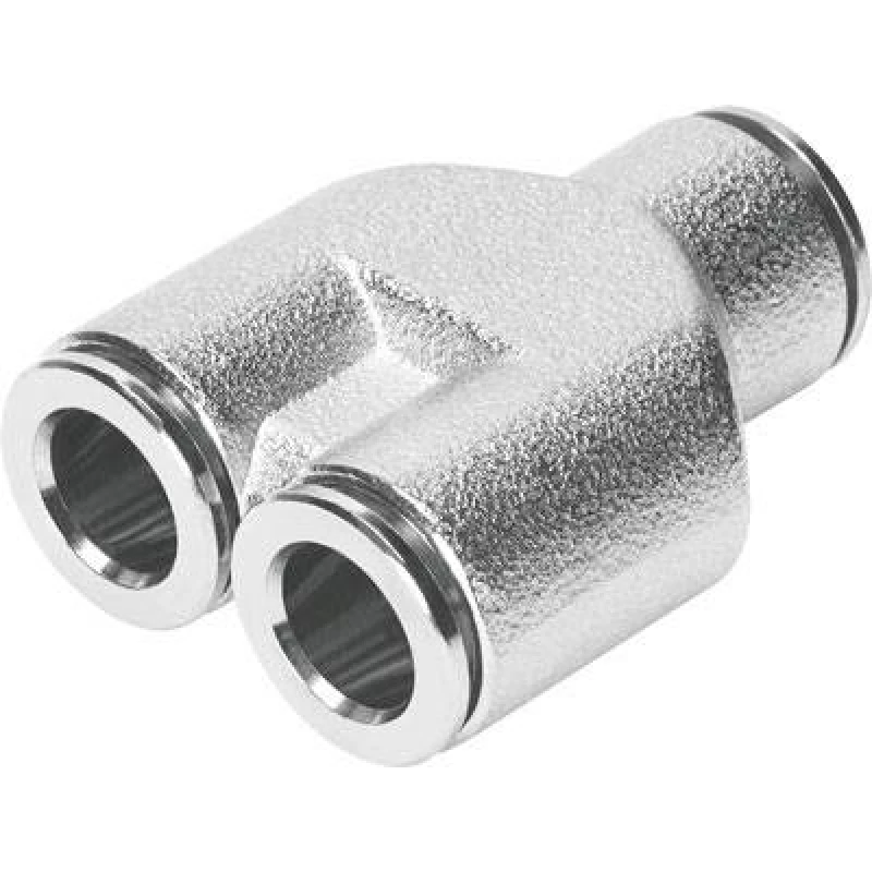 Image of FESTO FESTO Y Piece 558801 NPQM-Y-Q10-E-P10 Pipe diameter: 10 mm 558801