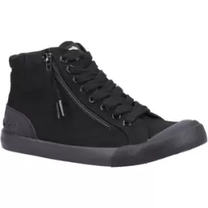 Image of Rocket Dog Womens Jazzin 12A Zip Hi Top Canvas Shoes UK Size 5 (EU 38)