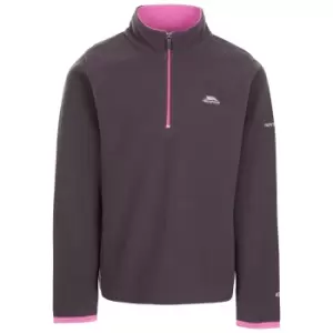 Image of Trespass Childrens/Girls Sybil Micro Fleece (2/3 Years) (Dark Grey)