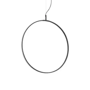 Image of CIRCUS 60cm Integrated LED Pendant Ceiling Light Black, 3000K
