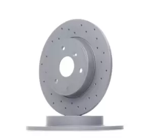 Image of ZIMMERMANN Brake disc SMART 405.4102.52 4514210112 Brake rotor,Brake discs,Brake rotors