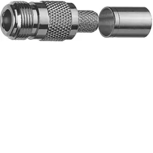 Image of Telegartner J01021A0061 N Straight Jack Crimp RG213/U Crimp/Crimp