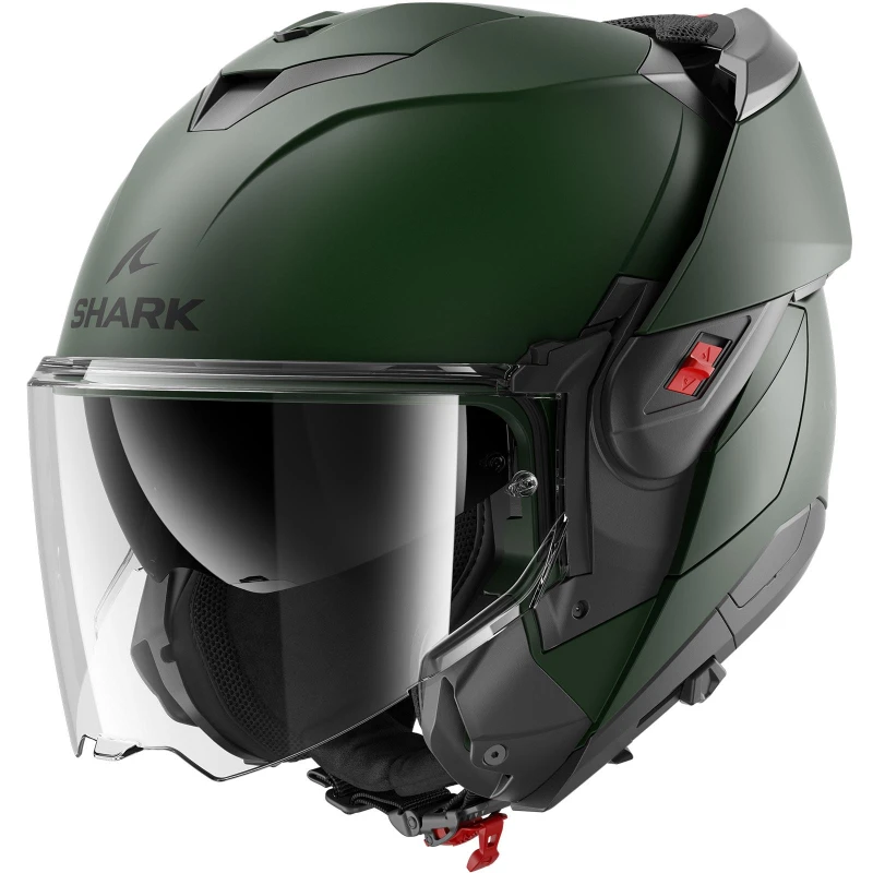 Image of Shark Oxo Blank Helmet, green, Size L for Men
