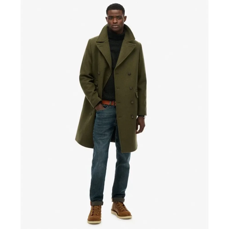 Image of Superdry Coat Superdry The Merchant Store Vert Male XL