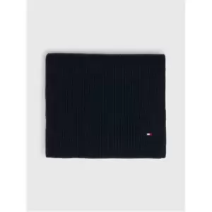 Image of Tommy Hilfiger Essential Flag Scarf - Blue