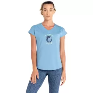 image of Dare 2B Womens Finite Graphic V Neck T Shirt 10 - Bust 34' (86cm)