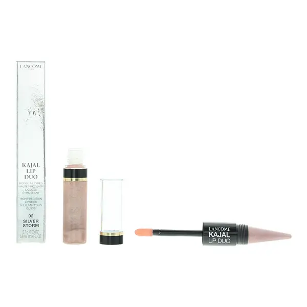 Image of Lancome Lip Duo #02 Silver Storm Lip Color 2.7g
