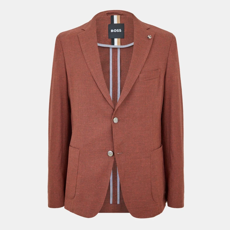 Image of Boss Mens C Hanry Blazer Medium Red male 36 (46)