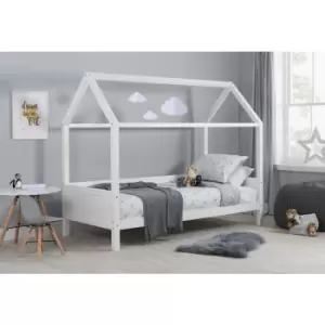 image of Home Single Bed - White