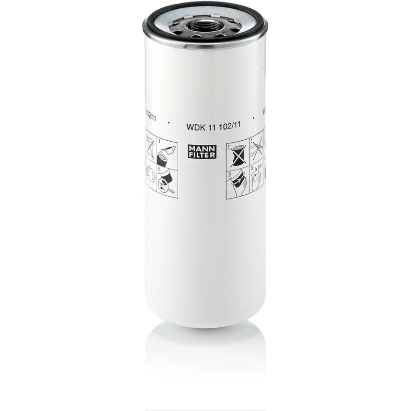 Image of MANN-FILTER WDK 11 102/11 Fuel Filter for high pressure levels Fuel filter (9)