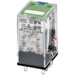 image of Phoenix Contact 2834012 REL IRLDP 12DC2X21 Plug In Industrial Relay 2 changeover contacts 12 Vdc